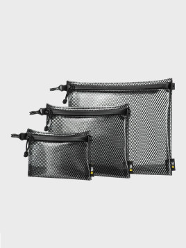 M-TAC Zestaw Organizerów Zip Pocket Elite S+M+L Czarny