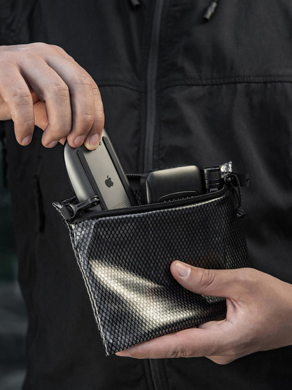 M-TAC Zestaw Organizerów Zip Pocket Elite S+M+L Czarny