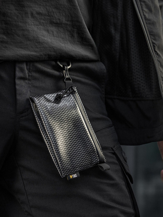 M-TAC Zestaw Organizerów Zip Pocket Elite S+M+L Czarny