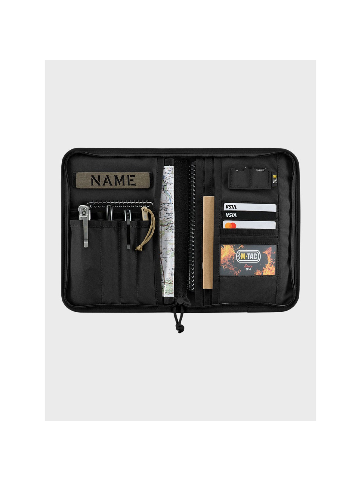 M-TAC Organizer Taktyczny A5 Elite Pokrowiec EDC Czarny