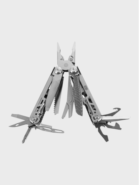 M-TAC NARZĘDZIE WIELOFUNKCYJNE MULTITOOL TYPE 12 STEEL/DAMASCUS Z KABURĄ