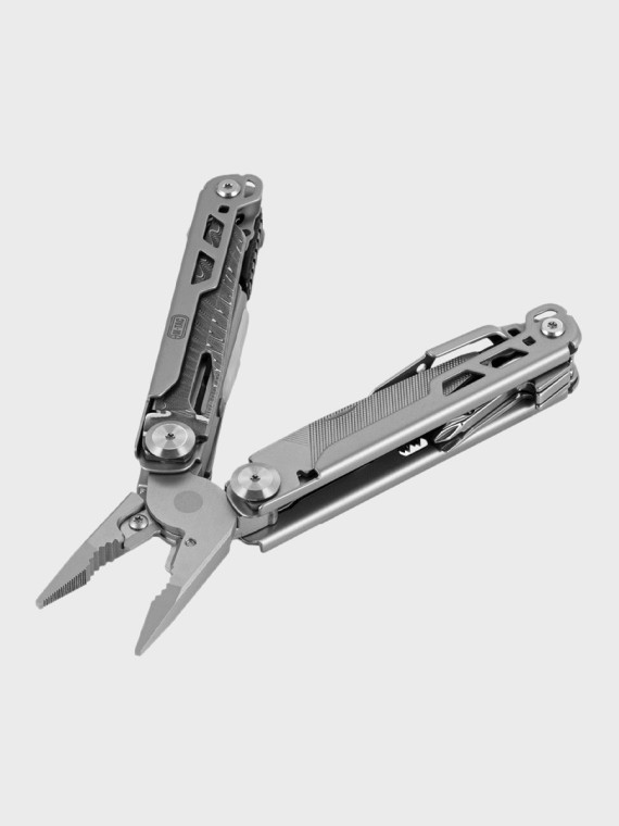 M-TAC NARZĘDZIE WIELOFUNKCYJNE MULTITOOL TYPE 12 STEEL/DAMASCUS Z KABURĄ