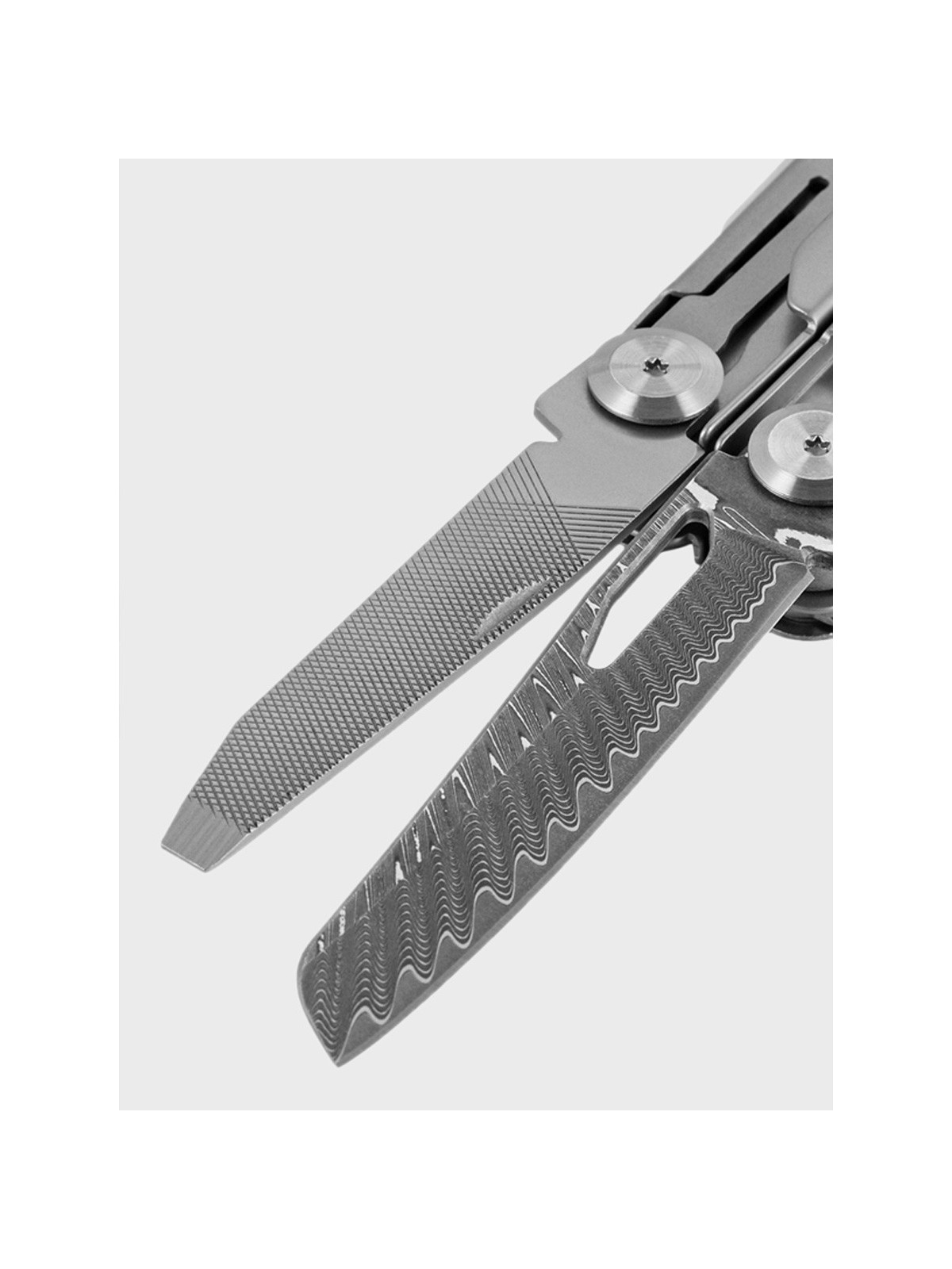 M-TAC NARZĘDZIE WIELOFUNKCYJNE MULTITOOL TYPE 12 STEEL/DAMASCUS Z KABURĄ