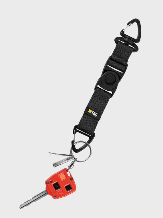 M-TAC Brelok Zawieszka do kluczy M-tac Key Holder Elite Czarny