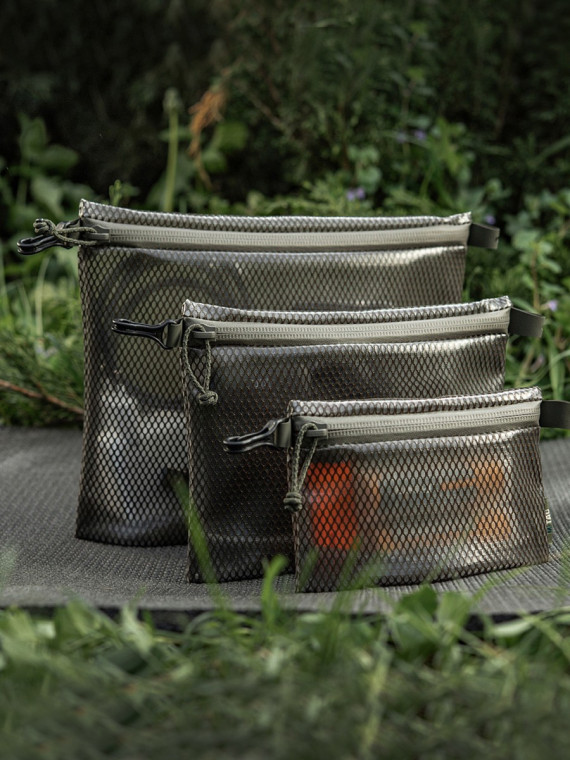 M-TAC Zestaw Organizerów Zip Pocket Elite S+M+L Oliwkowy