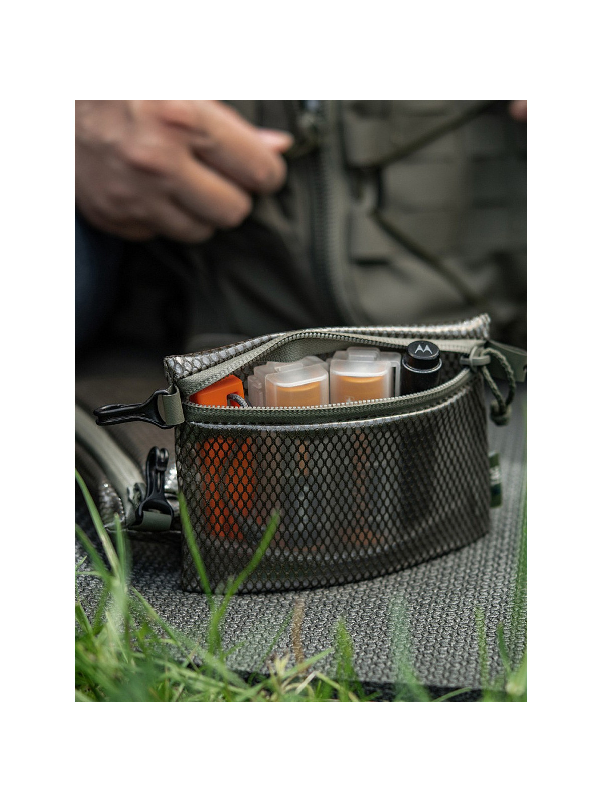 M-TAC Zestaw Organizerów Zip Pocket Elite S+M+L Oliwkowy