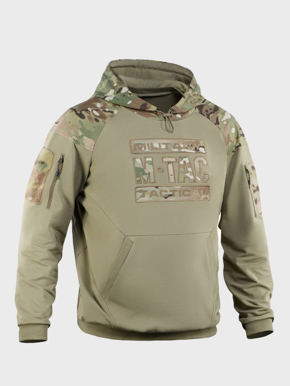 M-TAC Bluza kangurka z kapturem Combat Tan-Multicam XXL