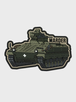 M-TAC Naszywka Rzep Marder PVC Morale Patch Wóz Bojowy Oliwkowy