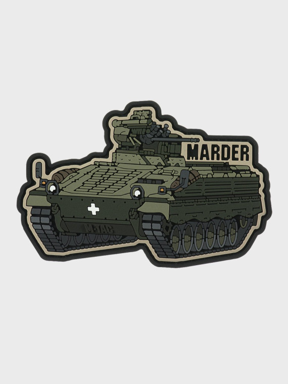 M-TAC Naszywka Rzep Marder PVC Morale Patch Wóz Bojowy Oliwkowy