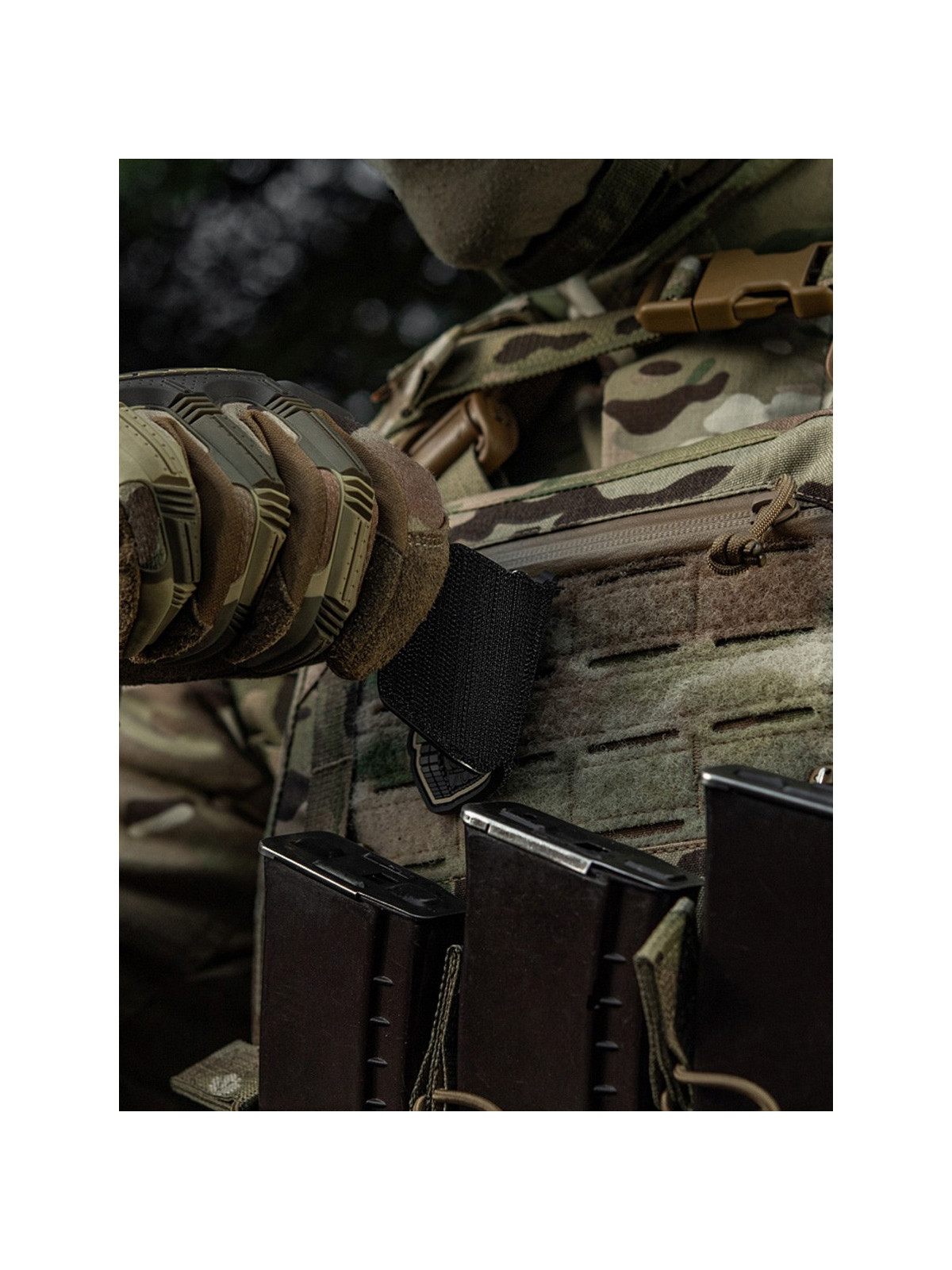 M-TAC Naszywka Rzep Marder PVC Morale Patch Wóz Bojowy Oliwkowy