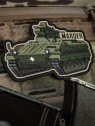 M-TAC Naszywka Rzep Marder PVC Morale Patch Wóz Bojowy Oliwkowy