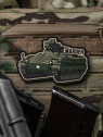 M-TAC Naszywka Rzep Marder PVC Morale Patch Wóz Bojowy Oliwkowy