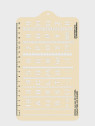 M-TAC Linijka Stencil Symbole NATO Ecopybook