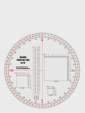 M-TAC Linijka Protractor 130mm NATO Ecopybook