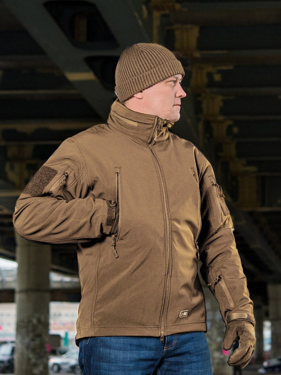 M-TAC Kurtka Softshell z podpinką Coyote XXL
