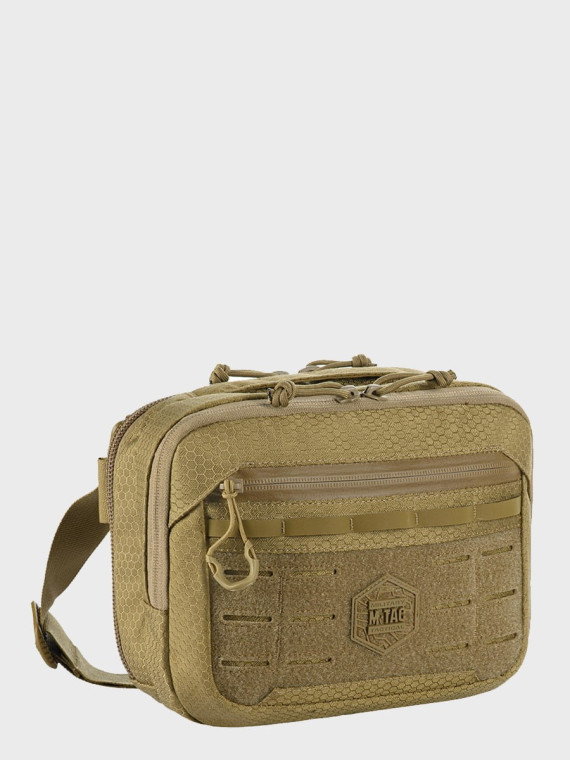 M-TAC Torba na ramię z organizerem na broń EDC Bag Elite Coyote