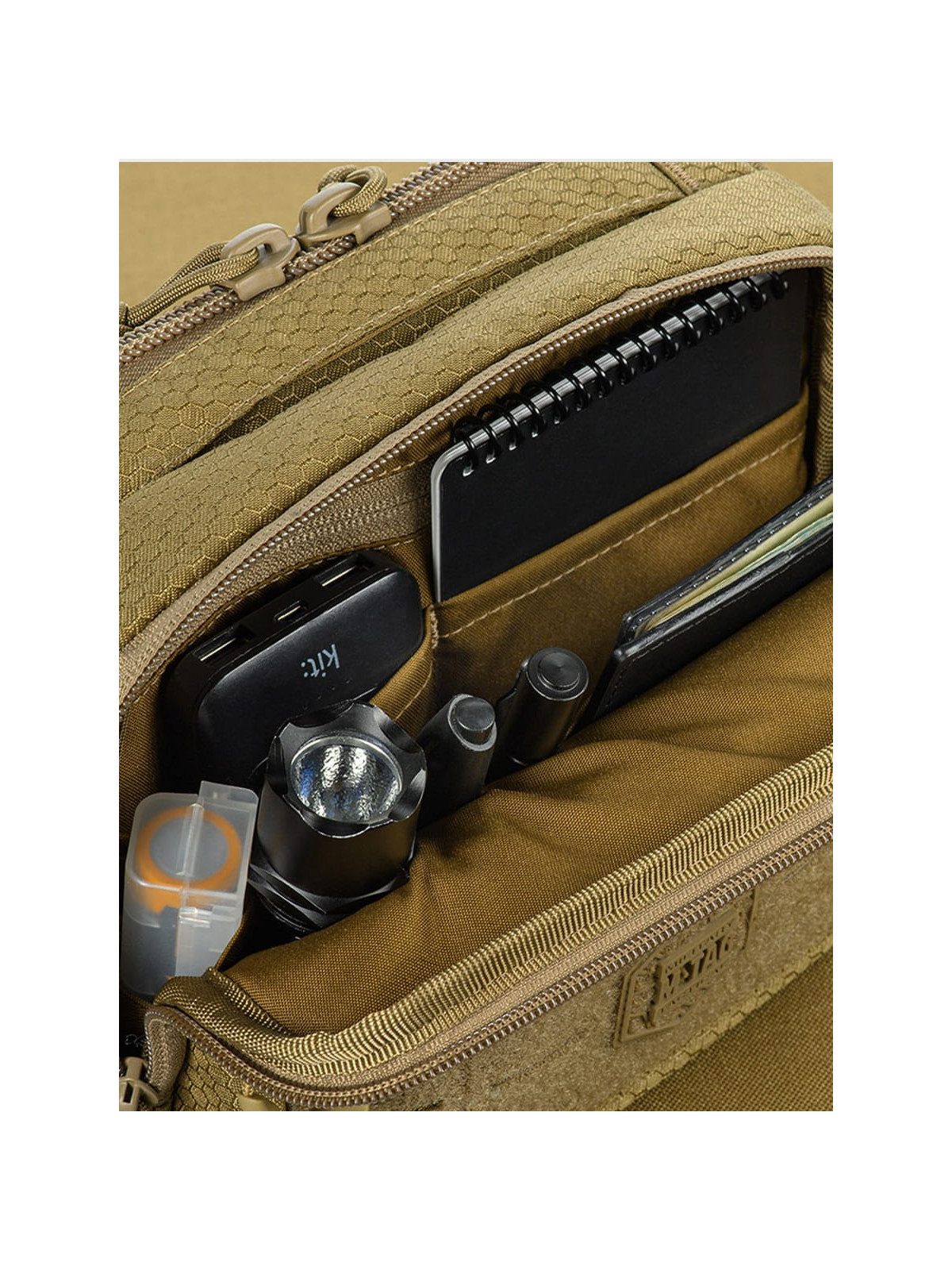 M-TAC Torba na ramię z organizerem na broń EDC Bag Elite Coyote
