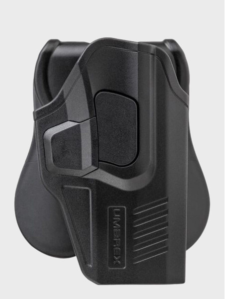 UMAREX Kabura do pistoletu GLOCK 17 19 Płetwa z regulacją 360 °  i blokadą 