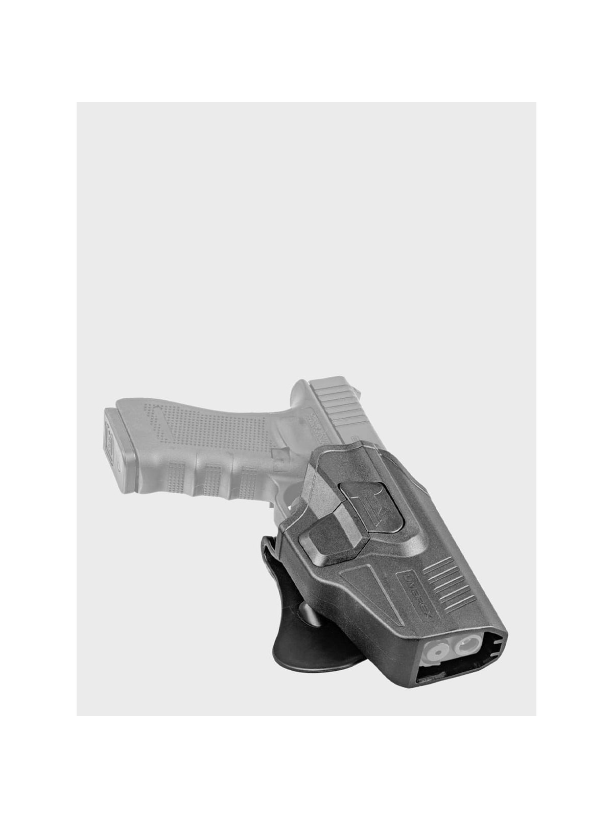UMAREX Kabura do pistoletu GLOCK 17 19 Płetwa z regulacją 360 °  i blokadą 