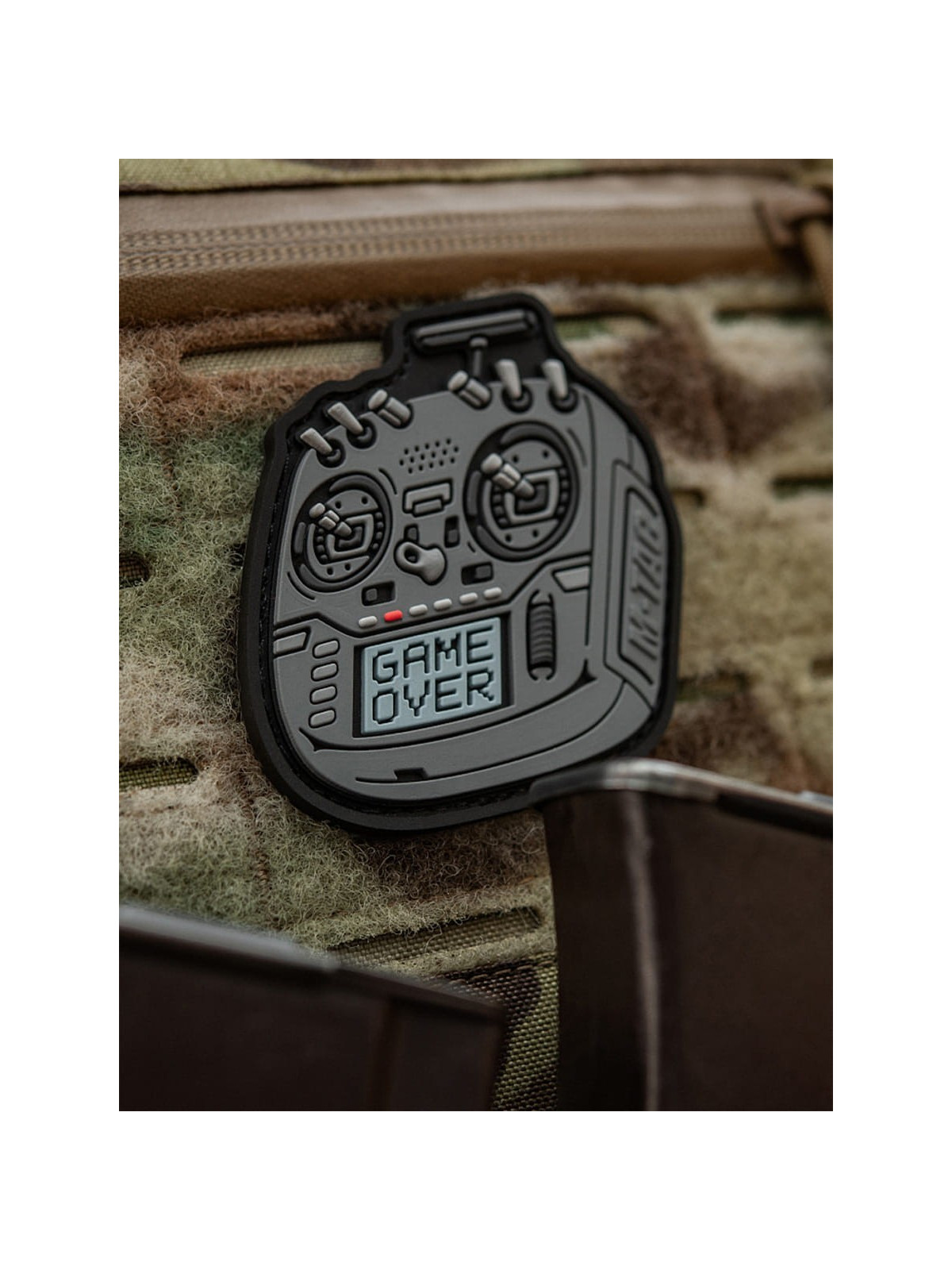 M-TAC Naszywka na rzep Emblemat 3D Pilot FPV PVC Szara