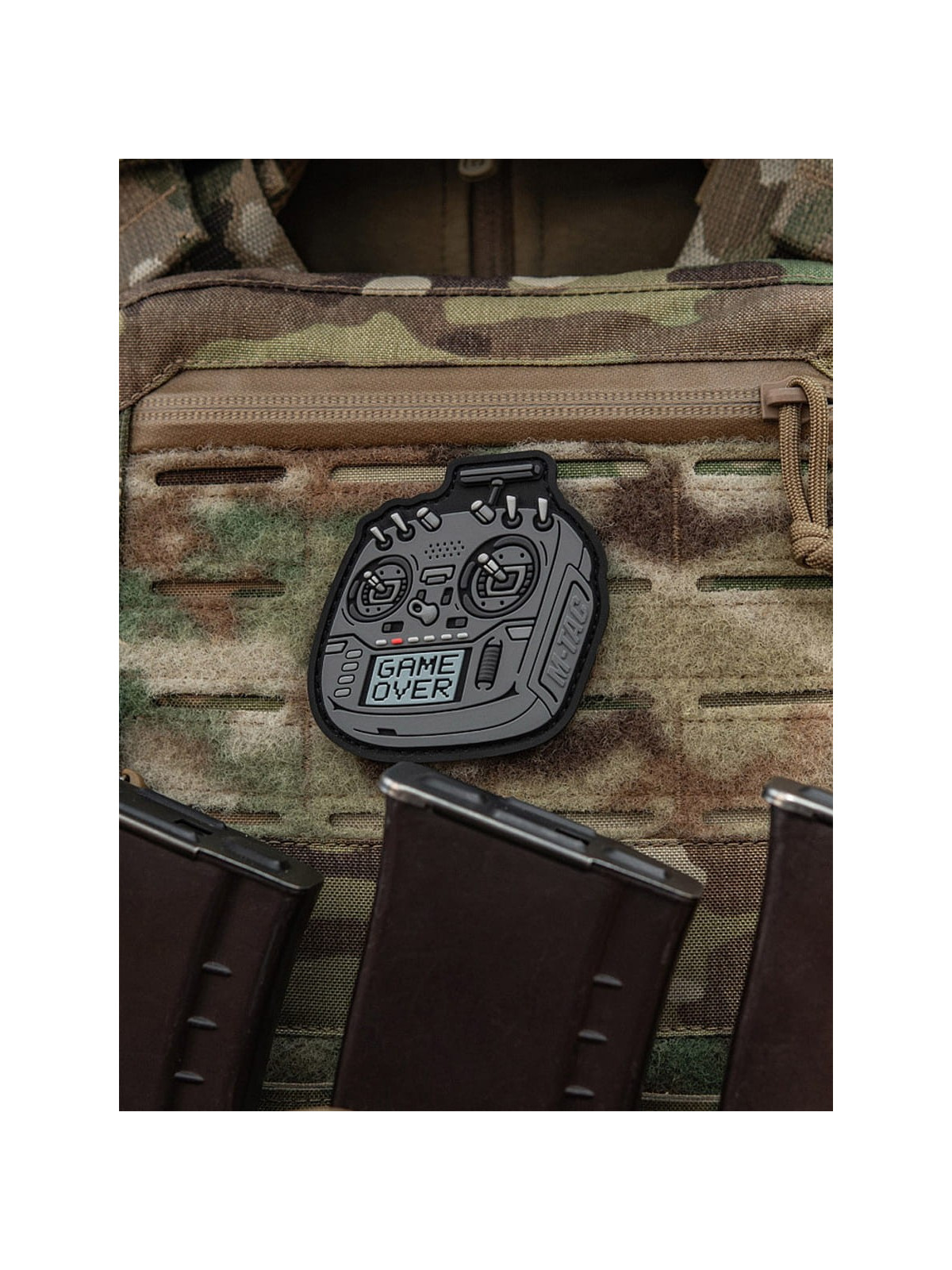 M-TAC Naszywka na rzep Emblemat 3D Pilot FPV PVC Szara
