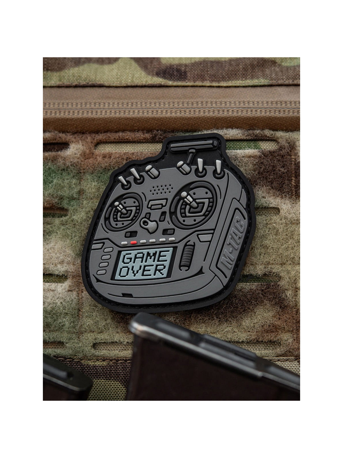 M-TAC Naszywka na rzep Emblemat 3D Pilot FPV PVC Szara