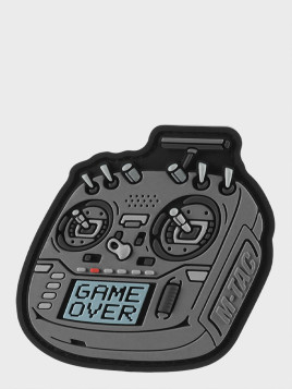 M-TAC Naszywka na rzep Emblemat 3D Pilot FPV PVC Szara