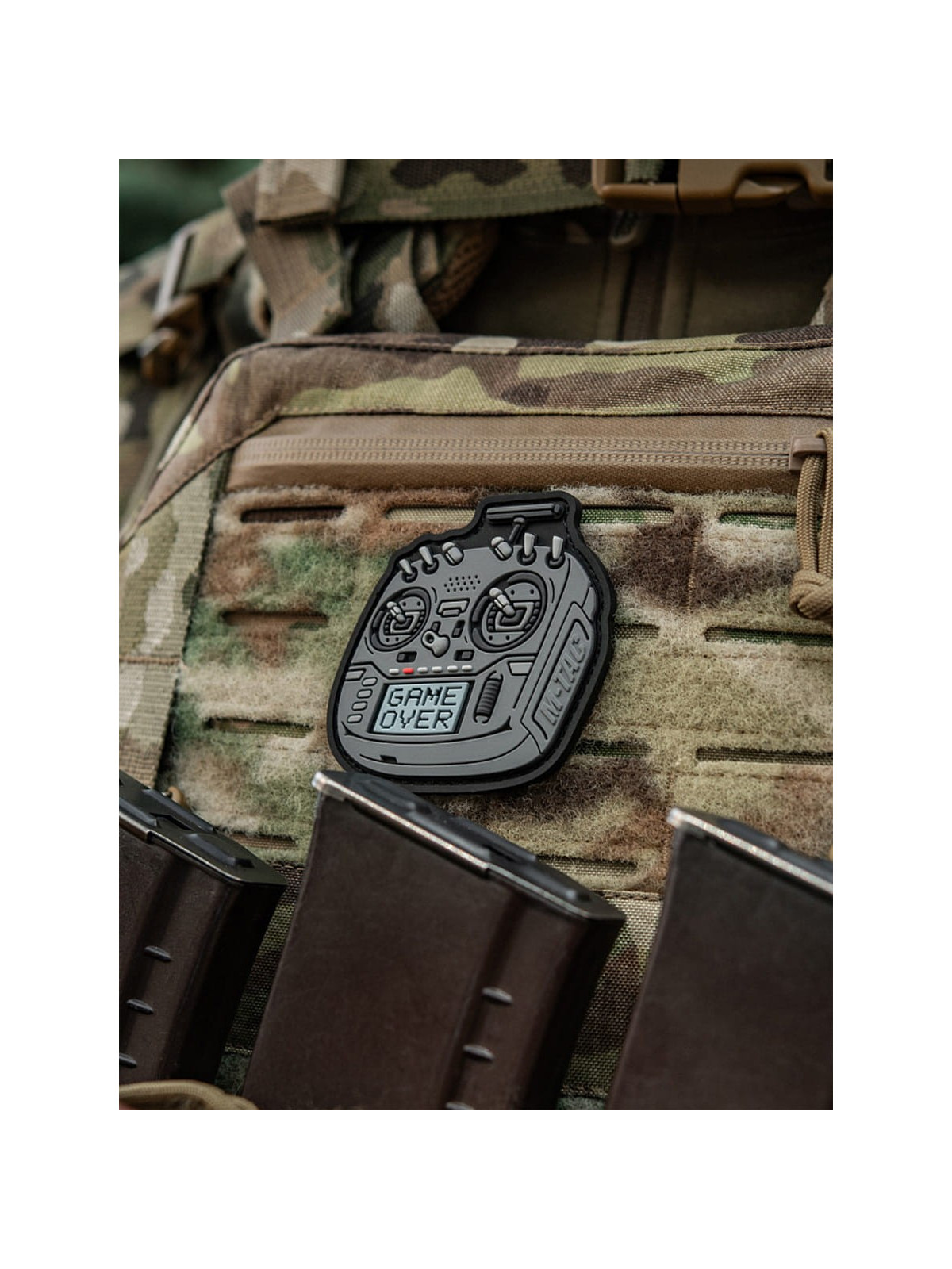 M-TAC Naszywka na rzep Emblemat 3D Pilot FPV PVC Szara