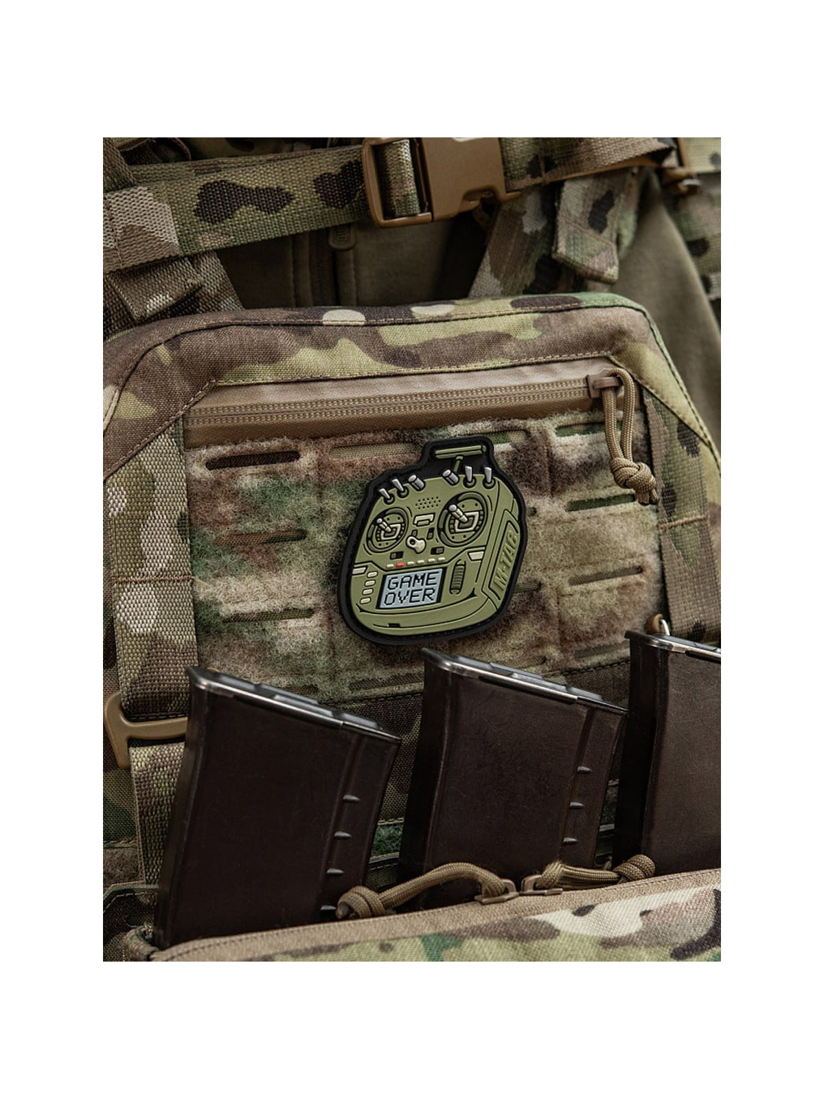 M-TAC Naszywka na rzep Emblemat 3D Pilot FPV PVC Oliwkowa