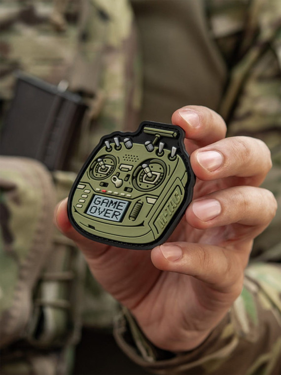 M-TAC Naszywka na rzep Emblemat 3D Pilot FPV PVC Oliwkowa