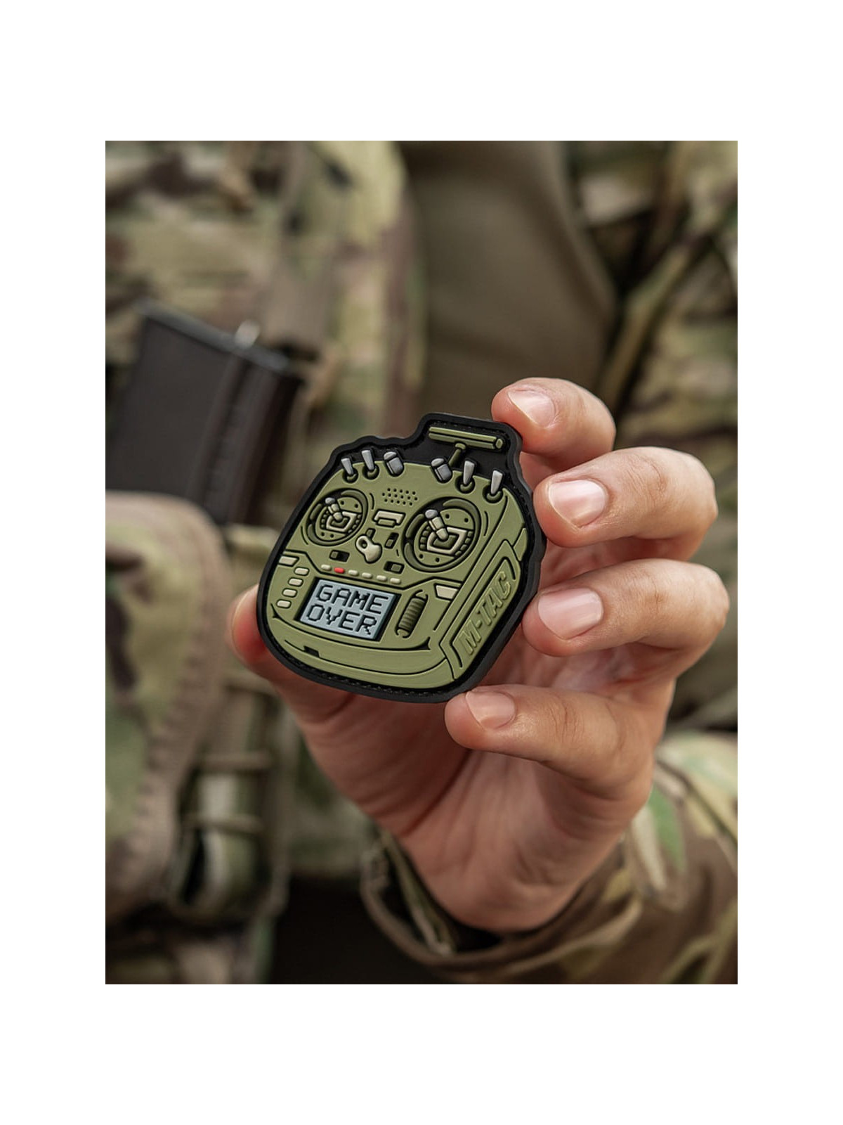M-TAC Naszywka na rzep Emblemat 3D Pilot FPV PVC Oliwkowa