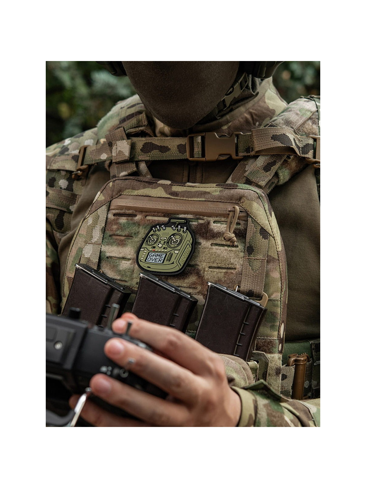 M-TAC Naszywka na rzep Emblemat 3D Pilot FPV PVC Oliwkowa