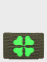 M-TAC Naszywka koniczyna czterolistna MOLLE cordura laser cut fluorescencyjna oliwkowa
