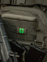 M-TAC Naszywka koniczyna czterolistna MOLLE cordura laser cut fluorescencyjna oliwkowa