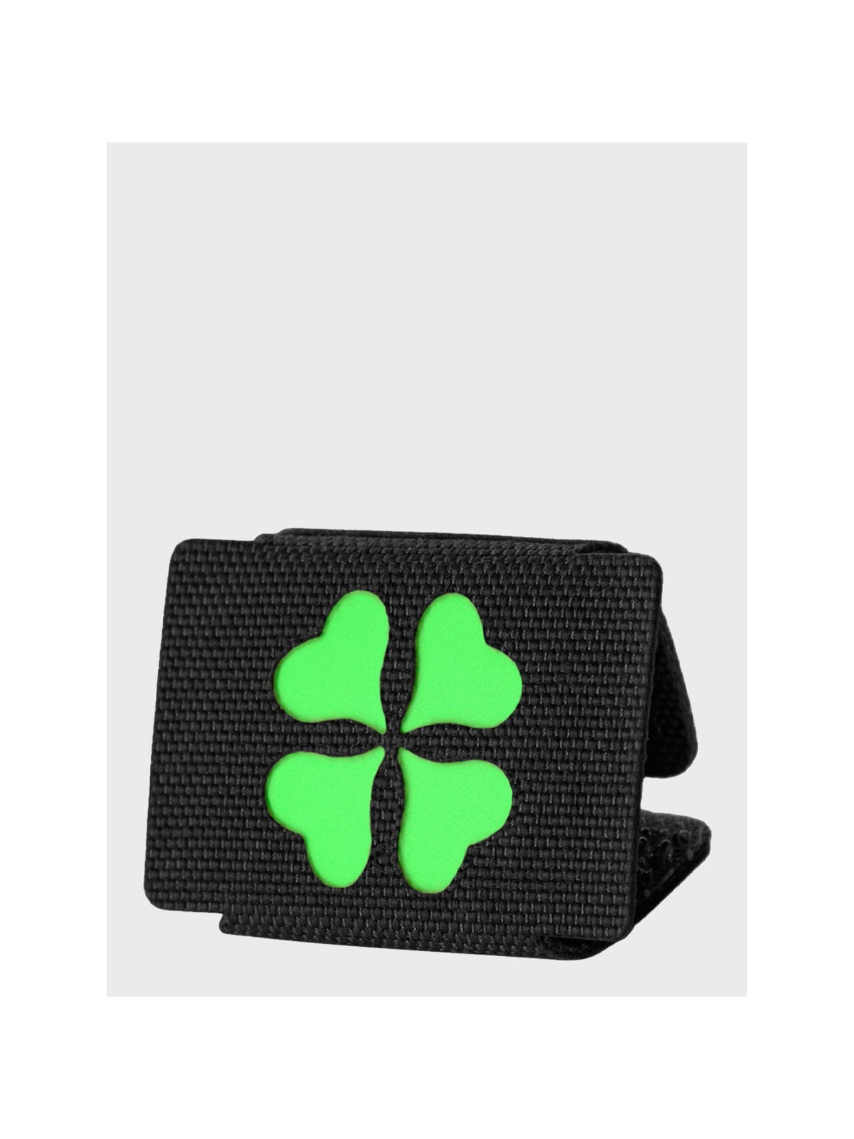 M-TAC Naszywka koniczyna czterolistna MOLLE cordura laser cut fluorescencyjna czarna