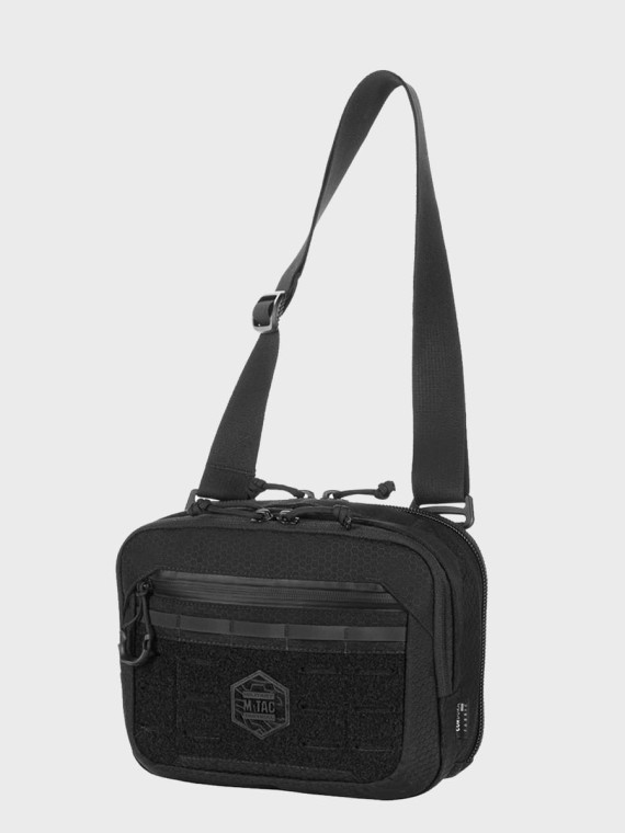 M-TAC Torba na ramię z organizerem na broń EDC Bag Elite HEX czarna