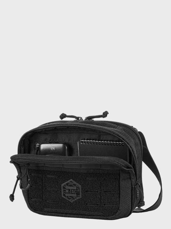 M-TAC Torba na ramię z organizerem na broń EDC Bag Elite HEX czarna