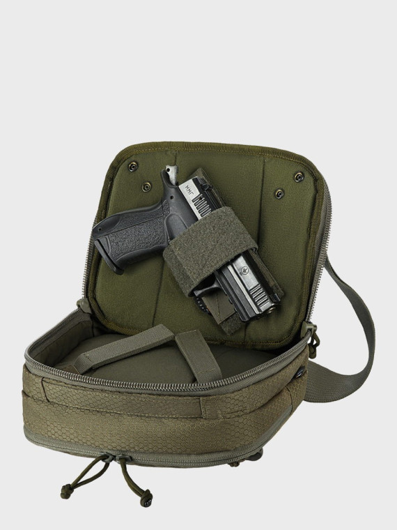 M-TAC Torba na ramię z organizerem na broń EDC Bag Elite HEX oliwkowa