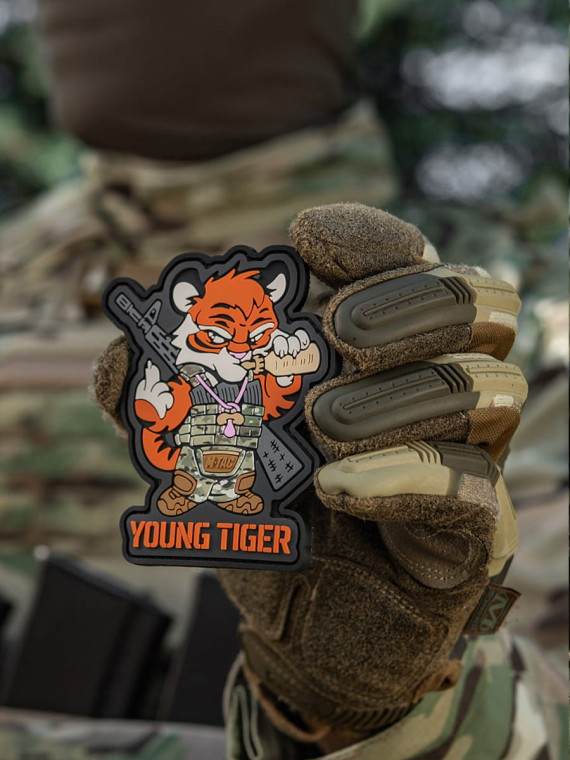 M-TAC Naszywka 3D Young Tiger PVC