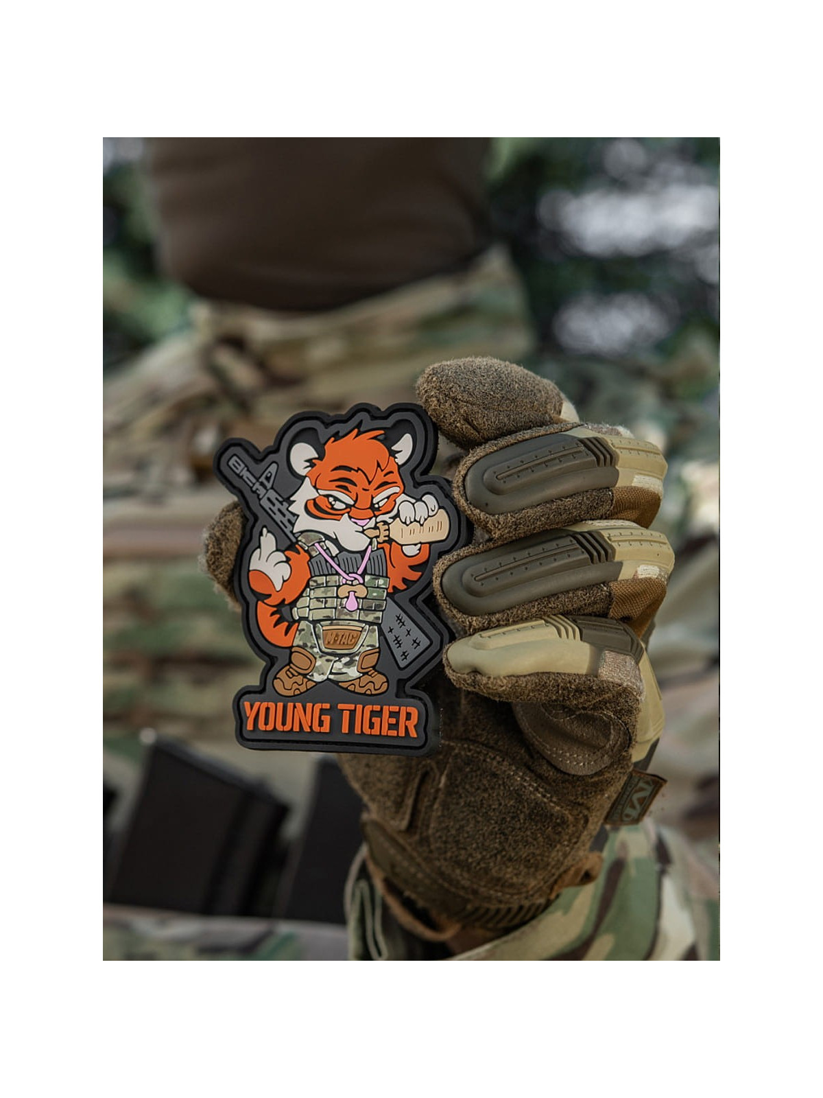 M-TAC Naszywka 3D Young Tiger PVC