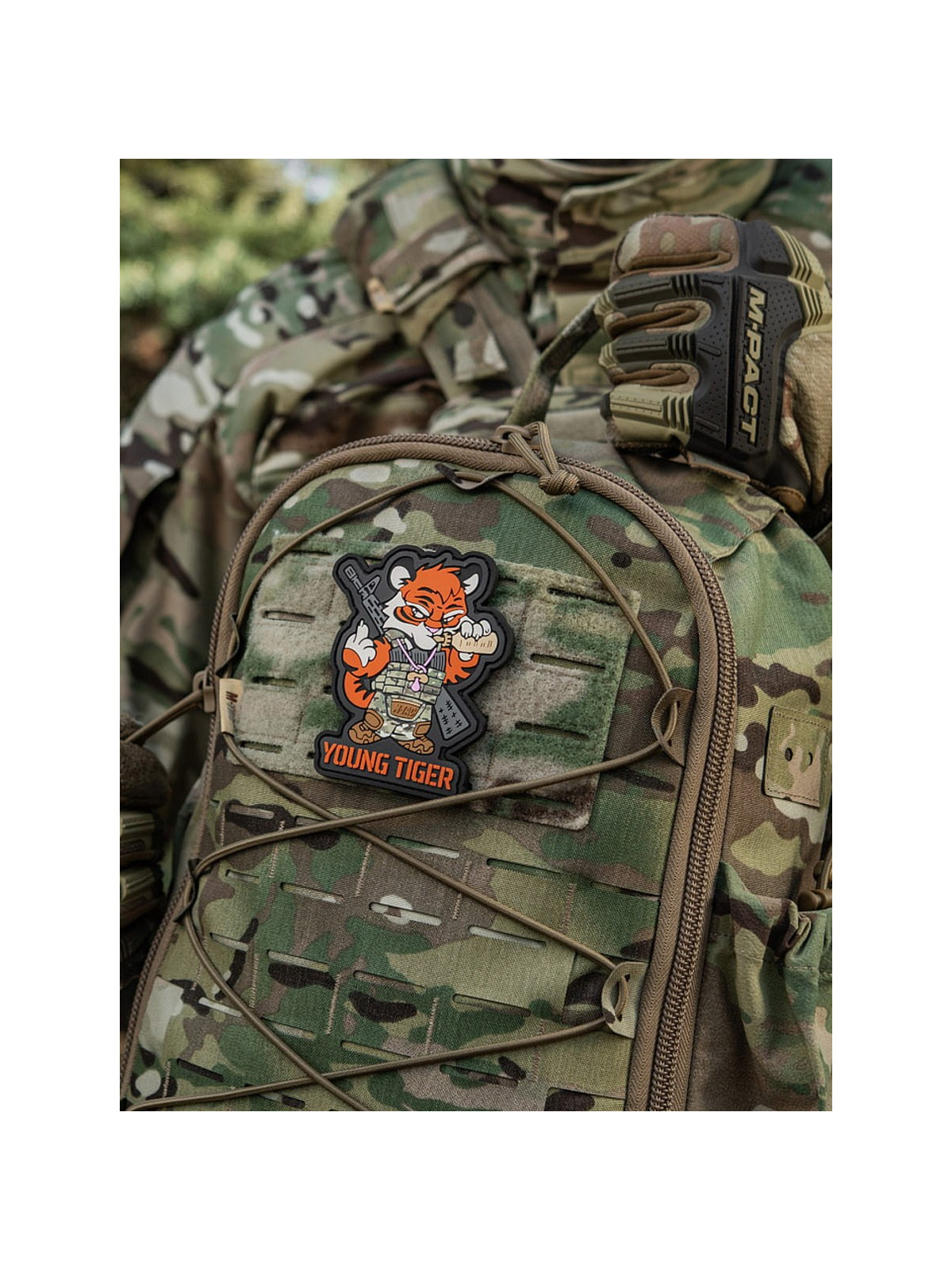 M-TAC Naszywka 3D Young Tiger PVC