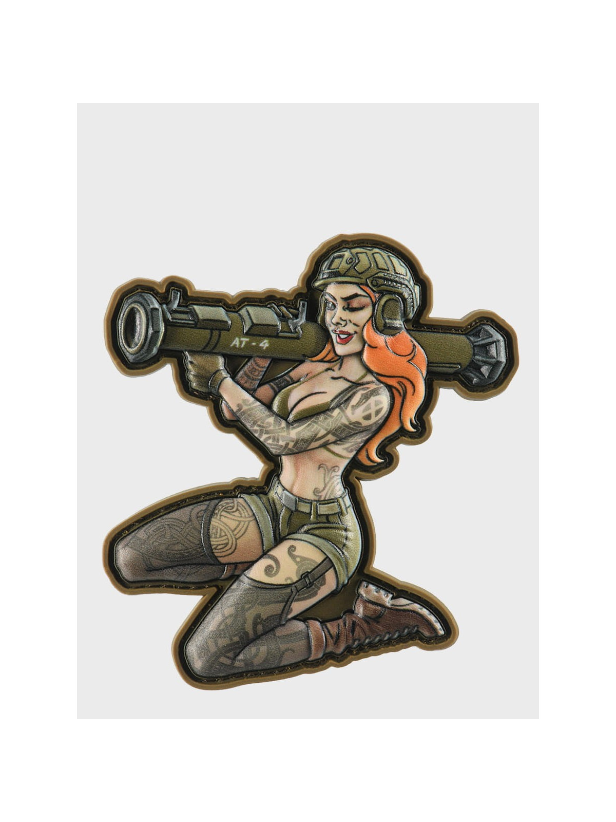 M-TAC Naszywka 3D Tactical Girl Nr10 RPG PVC Skandinavik