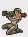 M-TAC Naszywka 3D Tactical Girl Nr10 RPG PVC Skandinavik
