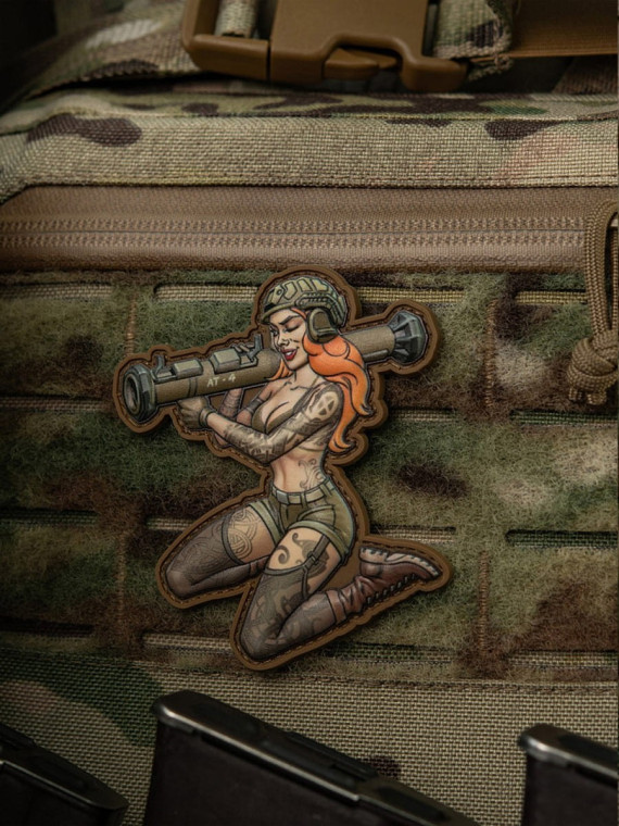 M-TAC Naszywka 3D Tactical Girl Nr10 RPG PVC Skandinavik