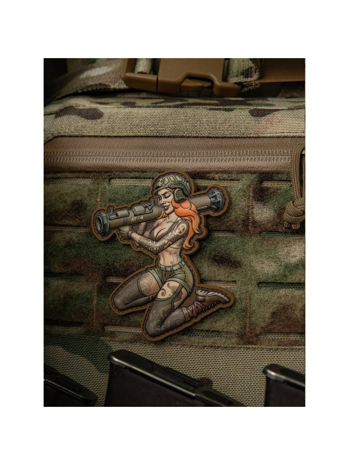 M-TAC Naszywka 3D Tactical Girl Nr10 RPG PVC Skandinavik
