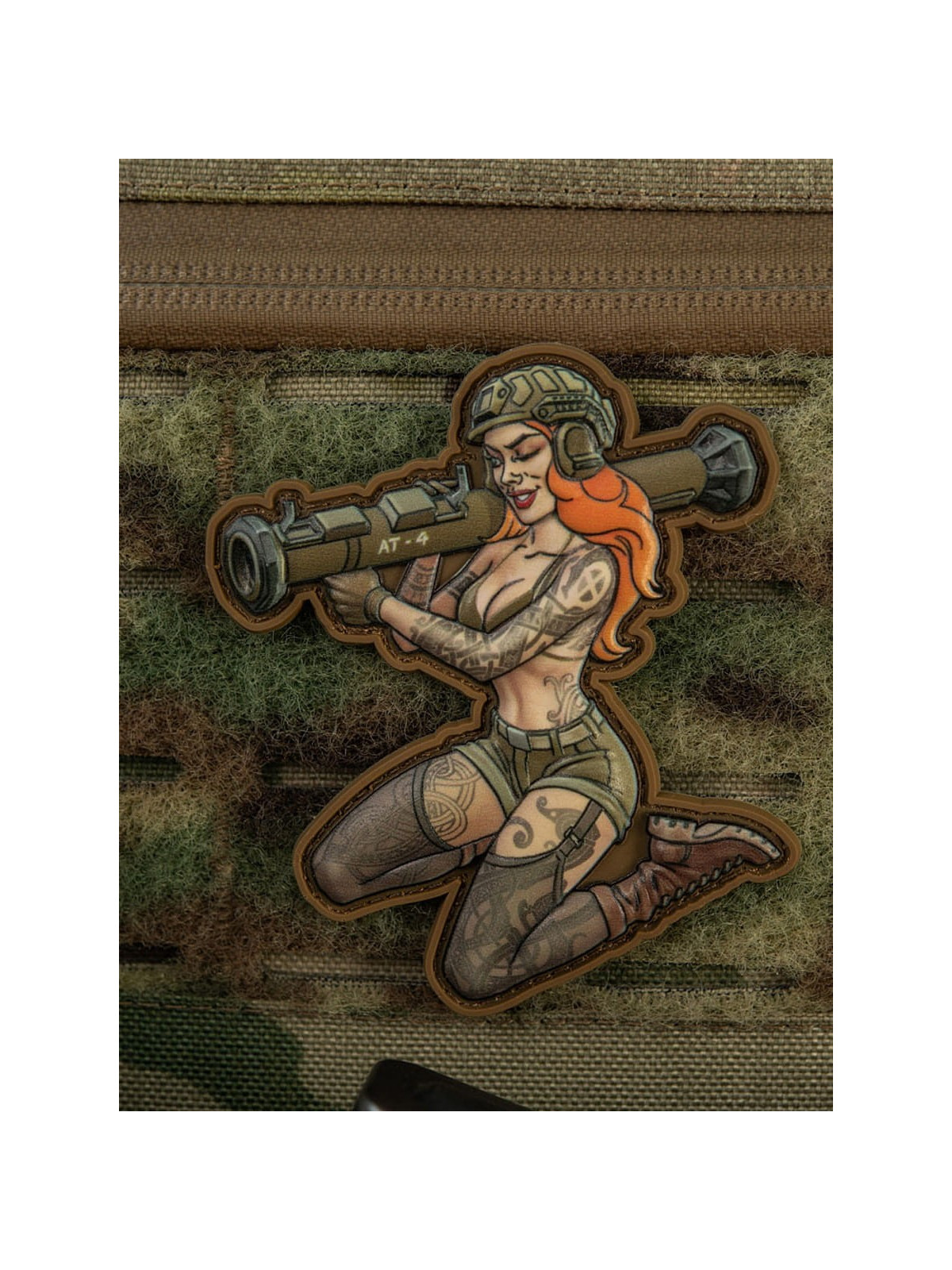 M-TAC Naszywka 3D Tactical Girl Nr10 RPG PVC Skandinavik