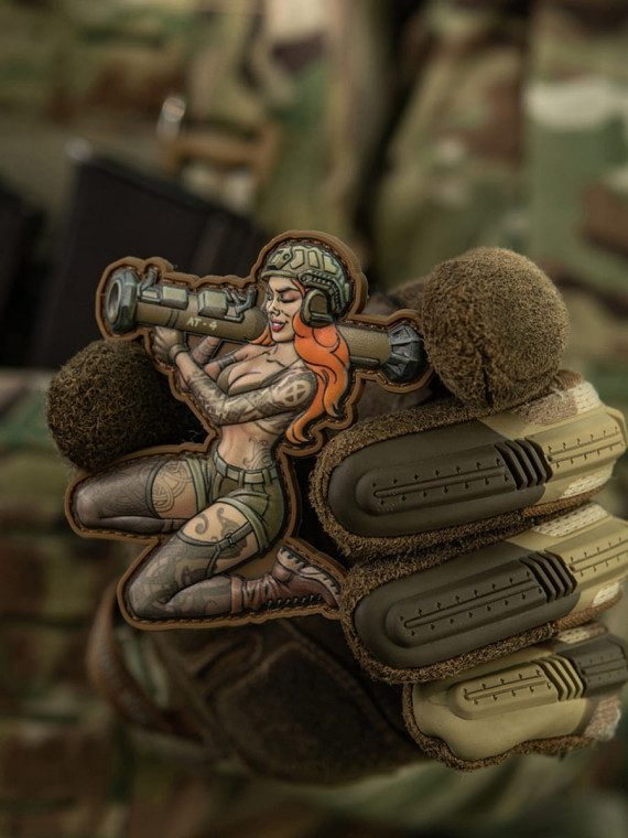 M-TAC Naszywka 3D Tactical Girl Nr10 RPG PVC Skandinavik