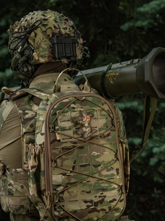 M-TAC Naszywka 3D Tactical Girl Nr10 RPG PVC Skandinavik