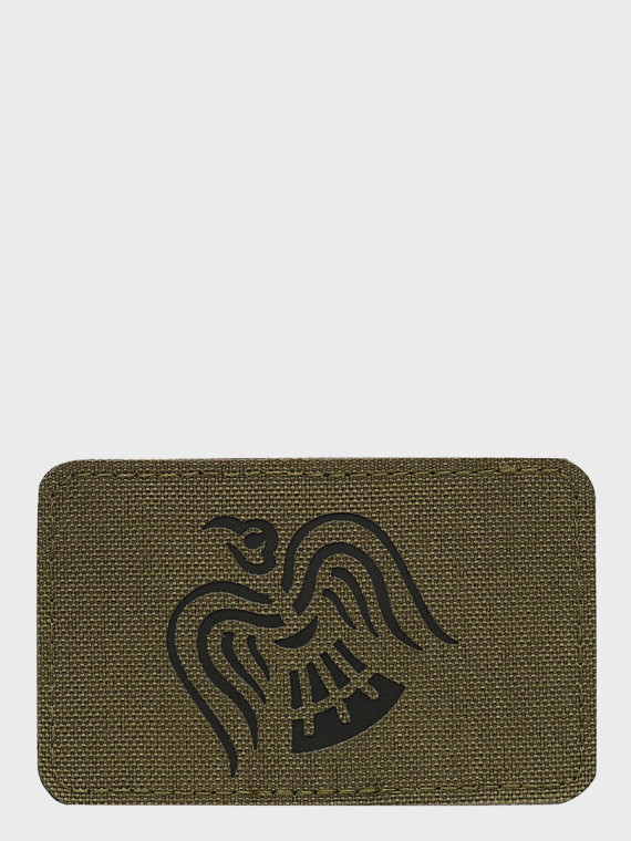 M-TAC NASZYWKA SZTANDAR WRONA LASER CUT ZIELONO-CZARNA