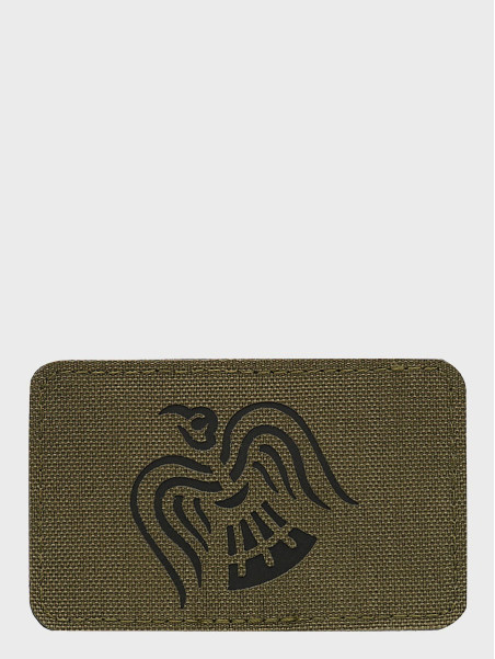 M-TAC NASZYWKA SZTANDAR WRONA LASER CUT ZIELONO-CZARNA